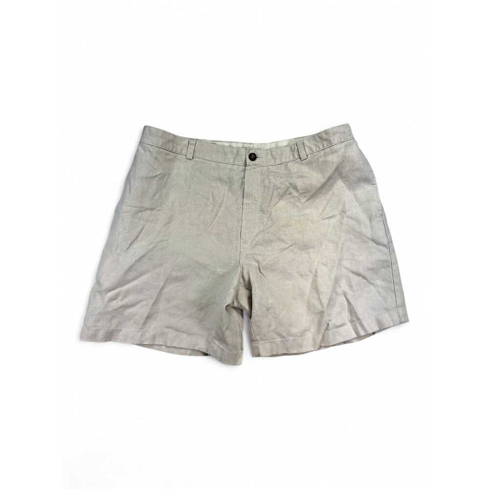 L.L. Bean Men's Linen Hybrid Shorts Size 40 Beige